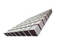 Impossible Corners Wall Art That Reshapes Reality, 3D Ceiling Wall Art Optical Illusion Corner Walls Decal Panels Peel and Stick Stickers for Living Room, Office, Gallery Space(WORLDVIEW)