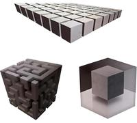 Impossible Corners, Wall Art That Reshapes Reality,3D Optical Illusion Corner Wall Decal,3D Wall Sticker Unique Peel Stick Wall Stickers for Spatial Illusion & Perceptual Shift,Modern Home Office (3)