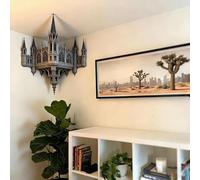 Impossible Corners-Wall Art That Reshapes Reality,3D Optical Illusion Corner Wall Decal,Removable Peel and Stick Geometric Cube Wall Art Modern Abstract Illusion Decor for Living Room Gallery (#3)