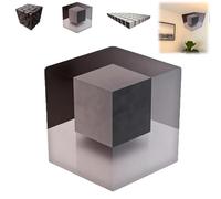 Impossible Corners-Wall Art That Reshapes Reality, 3D Optical Illusion Corner Wall Decal, Unique Peel Stick Walls Stickers for Spatial Illusion & Perceptual Shift, Modern Home Office Decor