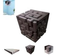 Impossible Corners-Wall Art That reshapes Reality,3D Optical Illusion Corner Wall Decal,Unique Peel Stick Wall Stickers for Spatial Illusion & Perceptual Shift, Modern Home Office Decor (Style A)