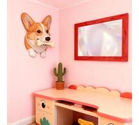 Impossible Corners - Wall Art That Reshapes Reality, Removable 3D Optical Wall Art Illusion Corner Wall Decal Sticker Peel and Stick Graphic Walls Arts for Living Room Office