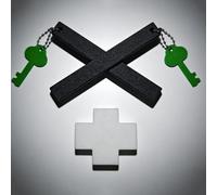 Impossible Cross Magic Tricks Visual Penetration Effect Two Soild Bars Passing Thru Each Other Close-up Stage Illusions Gimmicks