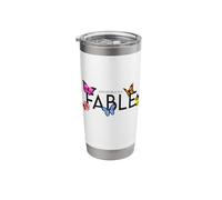 Impossible is a... Fable Hibiscus and Butterfly Stainless Steel Insulated Tumbler