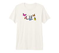Impossible is a... Lie Hibiscus and Butterfly Premium T-Shirt