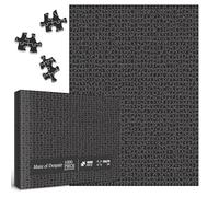 Impossible Mystic Maze Puzzles for Adults 1000 Pieces, Difficult Black and White Jigsaw Puzzles, Hard Challenging Crazy Line Puzzle