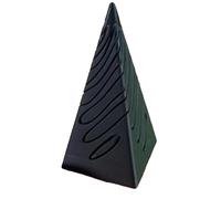 Impossible Pyramid Passthrough Sculpture, 3D Printed Spiral Cone Fidget Toy, Pass Through Pyramid Fidget Toy, Anxiet-y and Stress Relief Desk Toy for Aduluts Kids