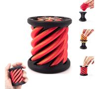 Impossible Pyramid Passthrough Sculpture, 3D Printed Spiral Cone Toy,Pass Through Pyramid Fidget Toy, Mini Vortex Thread Illusion, Pyramid Passthrough Sculpture (F)