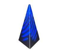 Impossible Pyramid Passthrough Sculpture, Printed Egyptian Pyramids Fidget Toy, Stress Relief Pyramid Cone Sensory Toys, Pyramid Display Statue Desktop Decorations, for Kids & Adults