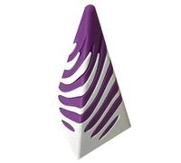 Impossible Pyramid Passthrough Sculpture | Printed Pyramid Fidget Toy | Pass Through Pyramid Stress Relief Sensory Toys | Combination Spinner Fidget Educational Toys for Home Desk Decor