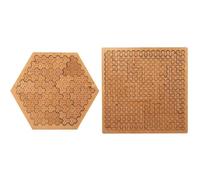 Impossible Reverse Puzzles, 2PCS Portable Funny Tray Puzzle, Difficult Jigsaw Puzzles For Adults, Thinking Challenging Mind Game, Jigsaws For Women Men Youth Teens Family Friends Son Daughter