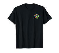 Impossible Rubik Rubix Rubics Cube Pocket Retro Gaming Boy T-Shirt