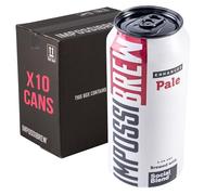 IMPOSSIBREW Enhanced Hazy Pale | Blend of Nootropics & Botanical Ingredients | 0.5% ABV Premium Non-Alcoholic Beer | British Small Batch Craft Ale | Award-Winning Alcohol-Free Beer | 440ml x 12 Cans