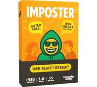 Imposter - Who is the Impostor? | +550 Tasks | the viral party game | Bluffing, Guessing & Laughter for Game Nights & Parties | Fun Card Game for Friends & Family aged 12 and up