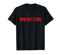 Impostor Costume Game Gaming Imposter Gamer Computer Geek T-Shirt