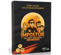 IMPOSTOR - The Party Word Game - Classic Edition | Imposter Card Game | Can You Uncamouflage the Imstapler? | Party Game | Board Games for Family, Friends & Adults | Gifts