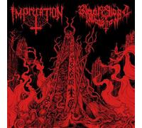 IMPRECATION / BLACK - DIABOLICAL FLAMES OF THE ASCENDED PLAGUE - New Vi - N72z
