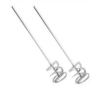 IMPRESA [2 Pack] Paint Mixer for Drill - Extra Long Rust Proof Drill Mixer - Paint Stirrer Drill Attachment for Even Consistency - Easy Cleaning Drill Paddle for Drill 5 Gallon