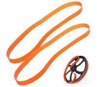 Impresa 2 Pack Urethane Band Saw Tires - FIts 14 inch x 1 inch x .095 - No Adhesive Needed - Compatible with Branded Bandsaws Including Jet Grizzly, & Powermatic