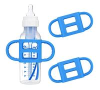 IMPRESA [3 Pack] Impresa Bottle Handles for Dr Brown Baby Bottles - Teach Babies to Drink Independently with Impresa Baby Bottle Handles for Dr. Brown Sippy Bottle - Baby Bottle Holder for Easy Grip