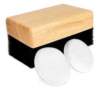 IMPRESA Oil & Wax Large Block Applicator with 2 Microfiber Buffing Pads, for Applying Cutting Board Oil & Wax to Countertops, Butcher Blocks & Other Large Wooden Surfaces