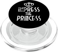 Impress the Princess Vintage Crown PopSockets PopGrip for MagSafe