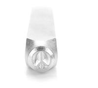 ImpressArt- 3mm, Peace Sign Design Stamp by ImpressArt Metal Stamps