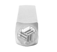 ImpressArt- Angled Line Texture Metal Stamp, 6mm