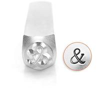 ImpressArt Metal Punch Stamp, Ampersand Symbol 6mm (1/4 Inch), 1 Piece, Steel