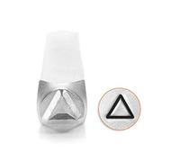 ImpressArt Metal Punch Stamp, Triangle Design 6mm (1/4 Inch), 1 Piece, Steel