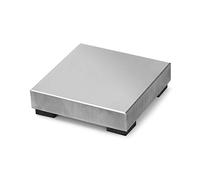 ImpressArt, Solid Steel Bench Block w/Rubber Feet, 2" X 2", Jewelers Bench Block for Stamping, Shaping, Chasing, & Flattening Metals