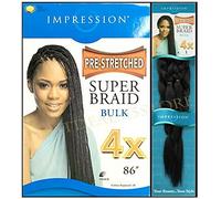 Impression 4x Pre-Stretched super braid Bulk color 1B