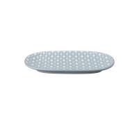 Impression Blue Hourglass Medium Oblong Platter -