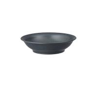 Impression Charcoal Blue Medium Shallow Bowl -