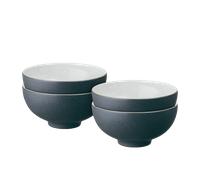 Impression Charcoal Blue Set Of 4 Rice Bowls (D2c) -