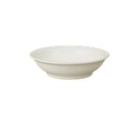 Impression Cream Medium Shallow Bowl Seconds -