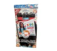 Impression Kids Pre-Stretched Braiding Hair, 28/14 inches Length, Knotless Style, Value Pack 3 in 1 / color T30
