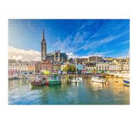 Impression Of St. Colman's Cathedral In Cobh Near Cork, Ireland - Premium 1000 pieces Puzzle - MyPuzzle special collection from Puzzle Galaxy
