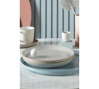 Impression Set of 4 Dinner Plates Denby Cream One Size