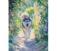 Impressionist Dogs: Siberian Husky: A Fine Art Notebook for Everyday Inspiration