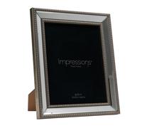 Impressions Gold Decorative Mirror Border Photo Frame 8" x 10", 32 x 27 x 2cm