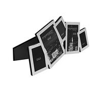 Impressions Modern Nickel Plated Multi 5 Photo Aperture Picture Frame