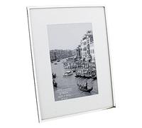 Widdop Impressions White Border 5 x 7 Silver-plated Photo Frame