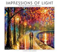 Impressions of Light 2026 Wall Calendar - The Fine Art of Leonid Afremov, 12" x 12"