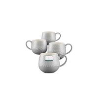 'Impressions' Set of 4 Organic Mugs Mason Cash Grey One Size