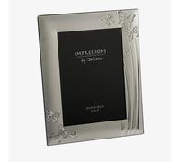 Two Tone Silver Plated Butterfly Frame 5x7 - P9159