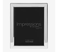 Impressions Silver Plated Flat Edge 6x8 Inch Photo Frame 362068S