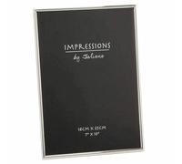 Impressions Silverplated Oblong Thin Modern Stylish Photo Frame 7 x 10 inch silver 8156710_SML