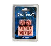 Free League Publishing The One Ring Rpg 2Nd Edition: White Dice Set