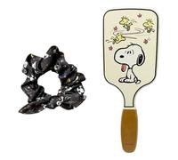 Impressions Vanity Chococat LED Compact Makeup Mirror with 3X Magnification | Snoopy hair accessories set with a lightweight paddle brush, gentle bristles, and coordinating scrunchie for easy styling